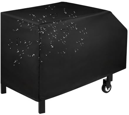 Grill-Abdeckung, 600D-Oxford-Gewebe für Außengrill, wasserdicht und staubdicht, für Terrasse, Garten, Unterstand für die Küche im Freien und für den Außenbereich