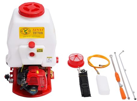 Rückenspritz, 20L Landwirtschaftlicher Rückensprühgerät, 700W Druckspritze Sprüher Düngerspritze, Gartenspritze Sprühgerät Garten Unkraut, 8 L/min Sprühmenge für Insektizide Sterilisation Bewässerung
