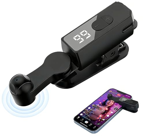 Auto Clicker Tapper für Tiktok iPhone iPad Android Smartphone, wiederaufladbar, kabellos, 107 einstellbare Geschwindigkeit, automatischer Bildschirm-Tapper für Live-Stream-Likes, Spiele, wiederholte
