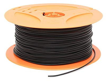 Leitung H05V-K, schwarz, 1qmm, Ring, Länge 20 Meter