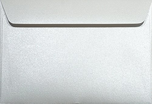 Netuno 25 Briefumschläge Perlmutt-Weiß DIN C6 114x 162 mm 120g Majestic Marble White Papier Umschläge hochwertig Perlweiß Briefkuverts Briefhüllen elegante Einladungsumschläge C6 Briefhüllen