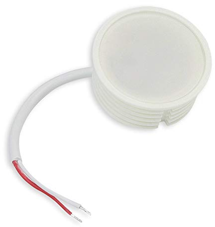 LED Einbaustrahler ohne Rahmen 5 Watt warmweiß 230V dimmbar und super flach - Glas in schöner Optik - 75mm Bohrloch - Einbau-Spot Leuchte Strahler Panel