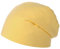 Hutshopping Mütze Beanie Pastell Oversize Jerseymütze Long (One Size - gelb)