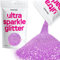 Hemway Ultra Sparkle Glitter - Lavender Purple | Ultrafine Metallic Flakes for Resin & Epoxy Crafts | Supplies for Tumblers, Festival, Hair, Face, Body, Eye & Nail Art Decoration | 100 g