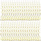 SERWOO 36pz Decorazioni Pendenti a Spirale Oro Ghirlande Appese Plastica Appendere per Soffitto Festa Compleanno Matrimonio Valentino
