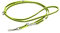 IDC Color & Gray verstellbare Leine mit Doppelkarabiner, 14 mm x 2,2 m, Neon-Grau
