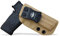 POLE.CRAFT IWB Tactical KYDEX Pistolenholster for: Smith & Wesson M&P 380 Shield EZ Pistolenhalfter Hängend Carrier Verdeckte/Versteckte Pistole Case Waffenholster (Tan, Right Hand Draw (IWB))