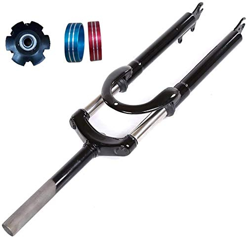 GMRZ MTB Fahrrad Federgabel ATV 26 Inch Reise 100mm Mountainbike Suspension Gabel Schulterkontrolle Scheibenbremssäule Aluminiumlegierung Hydraulische Stoßdämpfung