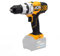 JCB 18V Brushless Cordless Drill Driver, Bare Unit, Variable Speed & LED Light, 13mm Keyless Chuck, 19+1 Position Torque & Belt Clip - 3 Year Warranty