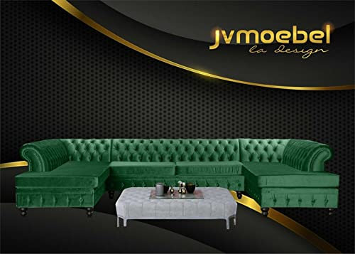Sideboard Metall XXL Kommode Gold Big Kommoden Italienische Stil Möbel Anrichte (Grün)