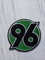 Jingtongda 2 Stück FC Hannover96 Aufnäher Patch Fußball Fussball Soccer Club Iron on bügelbild aufbügler Badge