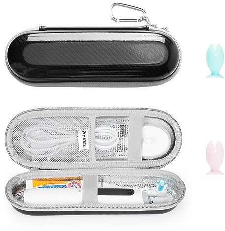 Yinke Reiseetui Zahnbürste Elektrische für Oral-B Pro für Philips Sonicare, mit Saugnapf Zahnbürste Schutzkappe Stilvoll, Langlebig Tolles Geschenk für Feiertage wie Weihnachten und den Kindertag