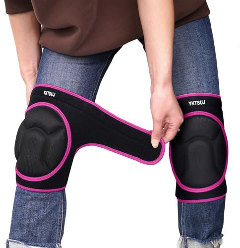 YKTSUJ Knieschoner für Damen und Herren, geeignet für Hausarbeit, Boden- und Teppichreinigung, Gartenarbeit