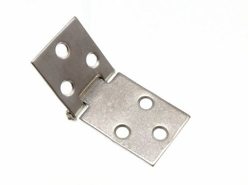 3 Pairs (6 Hinges) X 32mm Back Table Flap Hinges in Zinc Plated Steel