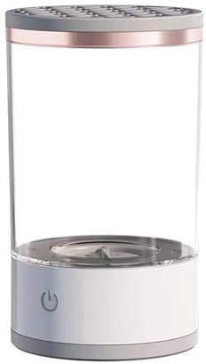 Aosbset Nettoyeur de pinceaux de maquillage électrique automatique rechargeable par USB - Appareil de nettoyage pour pinceaux de maquillage - Outils de nettoyage pour femmes et filles