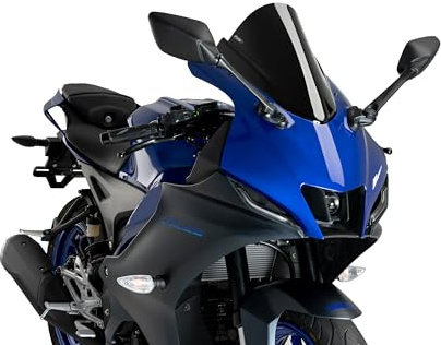Puig 21715N Z-Racing Scheibe optimierte Aerodynamik, Schwarz