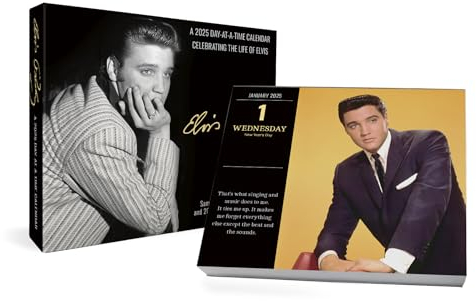 2025 Elvis Presley Day-at-a-Time Box Calendar
