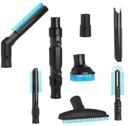 KGA SUPPLIES Tool Kit Compatible with SHARK Vacuum Cleaner, Valeting Car and Home Cleaning Set, 8 Attachments