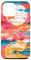 iPhone 15 Pro Max Retro Sunset Pop Art Pattern Case