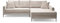 Liadomo Sofa Hilary Mink - Modernes Cord-Ecksofa - Couch mit Hohem Sitzkomfort - Pflegeleicht & Formstabil - Made in Europe - Sofa L Form Rechts, Beige
