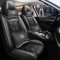 maiqiken Autositzbezug Für Mercedes Benz GL GlE GLA GLC GLK Komplettset 5 Sitze sitzbezüge Allwettereinsatz Auto PU Ledersitzbezug Vorne und Hinten 5 Stück, Deluxe Version - Grau