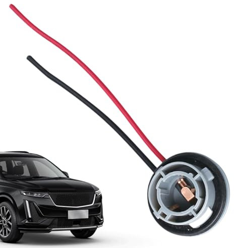 Nankoyal Led Bulb Socket | Auto Brake Bulb Light Socket,Wire Harness Holder Led Bulb Light Lamp Socket 1156/1157 Waterproof For Various Bulb Models Reversing Light