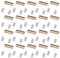 JTQYFI 20 Stücke Metall Bremsleitung Auto Bremsschlauch Klemmen Bremsschlauch Klammern Automotive Bremsschlauch Clips Set Für Auto