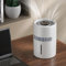 Humidificador y Purificador Aire en 2 en 1 5W 4L Humidificadores Tanque Agua para Dormitorio, Purificador Aire Escritorio y Humidificador Combinado para Dormitorio, Hogar