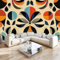 JEDTAKCT Papier Peint Panoramique 3D Bohème Géométrique 400X280Cm Hippie Floral Nature Tapisserie Papier Peint Pour Chambre Salon Chambre Décoration Murale Papier Peint Mural