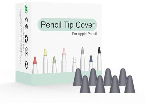 8 Pcs Silicone Replacement Tip Case for apple Pencil 1 2 Touchscreen Stylus Pen Cover Protective for apple Skin Nib Pencil Case