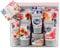 Vintage & Co Patterns & Petals Top To Toe Kit | 50 ml Handcreme, 50 ml Körperlotion, 30 ml Fußcreme, 10 ml Lippenbalsam & 30 g Badesalz | reisefreundliche Größen