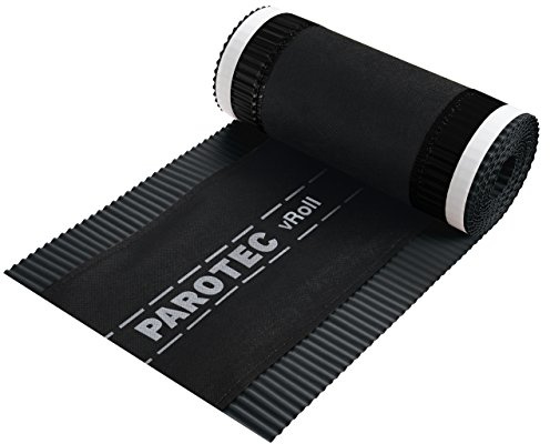 Bande de faîtage de ventilation de qualité supérieure Rouleau de faîtage aluminium + non-tissé 240 mm x 5 m (anthracite)