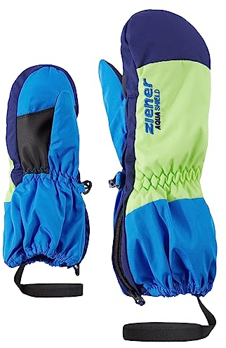 Ziener Kinder LEVI Ski-Handschuhe/Wintersport | wasserdicht atmungsaktiv, persian blue, 104
