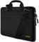 HSEOK Bolso Bandolera/Maletín para Portátil 15-16, Funda Protectora Laptop Sleeve Dura y Impermeable para 15 16 MacBook Pro, 15-15.6-16 HP ASUS Acer Lenovo DELL Notebook, B02K01