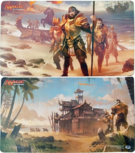 Ultra Pro Ixalan, Legion's Landing/Adanto, The First Fort Double Sided Playmat for Magic