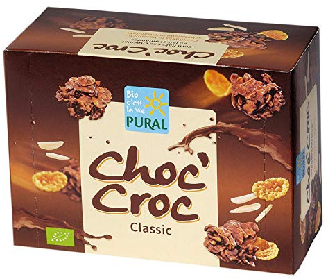 Pural Choccroc Vollmilch Cornflakes Mandel - , Bio, 100g