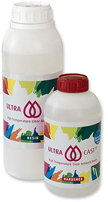Ultra-CastXT 1.5kg, klares, lösungsmittelfreies Kunstharz, Epoxidharz., ASTM D4236 geprüft