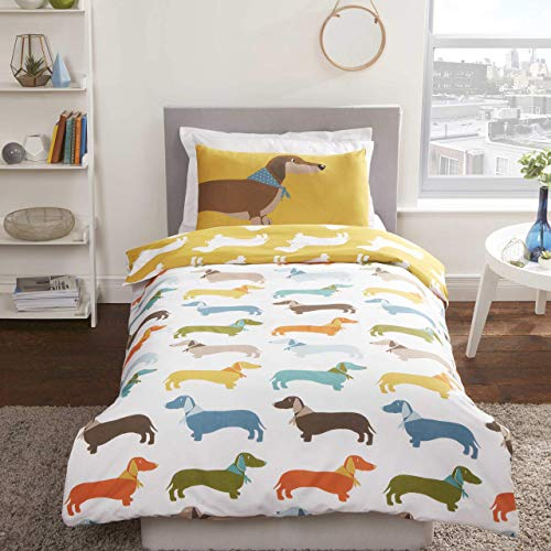 Rapport Bettbezug, Polycotton, Ocker, Einzelbett