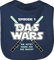 Shirtracer Baby Lätzchen - Zur Geburt - Das wars Jetzt habe ich die Macht I - Unisize - Navy Blau - geschenke für junge väter buben babygeschenk born sprüche babylätzchen lustige babysachen geschenk