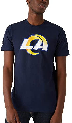 New Era - NFL Los Angeles Rams Team Logo T-Shirt - Blau ShirtSize S, Farbe Blau, Größe S