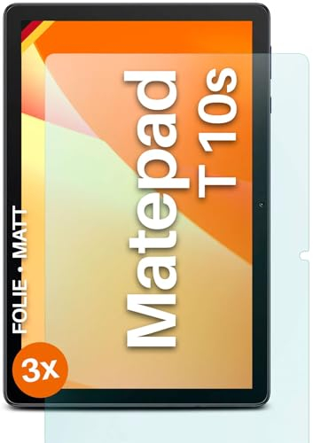 moex® FlexProtect - Protector de pantalla mate compatible con Huawei MatePad T 10s (3 unidades)