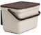 TATAY Cubo Organico Smart 6L | Cubo de Basura Cocina con Soporte y Tornillos Incluidos | Diseño Compacto y Funcional | Materiales 100% Reciclados | 26,5x20,5x18,5 cm, Ecohome