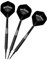 Jack Daniel's Offiziell lizenziertes Messing-Dart-Set mit weicher Spitze, elektrischer schwarz-weißer Ring, 19 g (D9703)