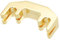 sourcing map Metall Geigendämpfer Violin-Eliminator Golden für Geige 1/2, 4/4 Lautstärkeregler