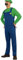 Cosplay Disfraces de Super Brothers Fontanero Cosplay Costume, Disfraz con Sombreros y Bigote, Cosplay Disfraz de Classic Carnaval Halloween para Hombres Mujer Niños Niñas, Hombres Verde, L