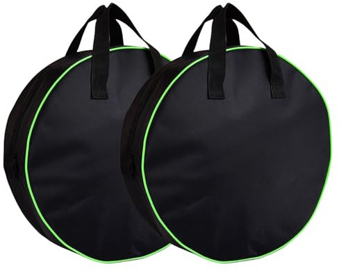 Vegena 2 Pieces Ev Charging Cable Bag, Heavy Duty Cable Storage Bag, Electric Car Cables Carry, Large Hose Zip Bag Ideal For Caravan Campervan Motorhome Van Storage 40 * 20 * 3cm