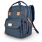SNDMOR Rucksack Wickelrucksack, Wickelrucksack Lässigs, Hohe Kapazität Baby Wickeltaschen Geeignet Zum Reisen, Einkaufen und Spazierengehen(Navy Blau)