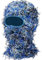 Tarnfarbe Blau Distressed Balaclava Sturmhaube Gesichtsmaske Skimaske Gestrickt Balaclava Shiesty Vollgesichts Maske Winter Winddicht Beanie Halswärmer für Damen Herren