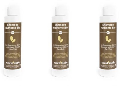 Sant'Egle Pflegendes Shampoo mit Rosmarin und Salbei 200 ml