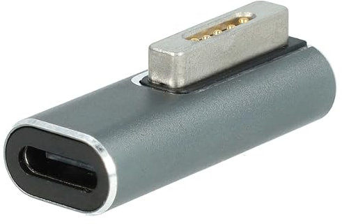 vhbw Adapter USB Typ C auf MagSafe 2 kompatibel mit Apple MacBook Air (11, 2015) Notebook, Laptop - 3 x 1,2 x 0,7 cm, min. 20 W